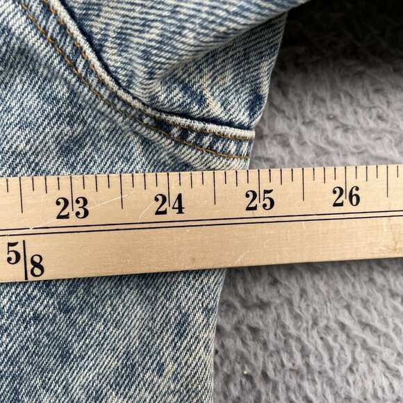 VTG Levi's Jean Jacket 70507-0219 Mens XL Blue Acid Wash USA Streetwear 90s - Picture 9 of 10